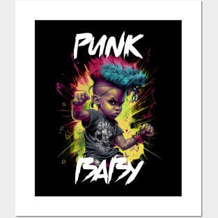 Graffiti Style - Cool Punk Baby 6 Posters and Art